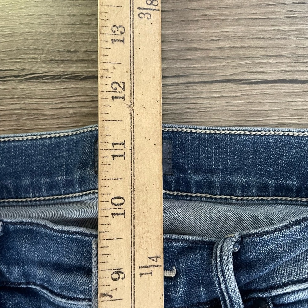 MOTHER The Mid‎ Rise Dazzler Ankle Fray Weekend Warrior Jeans Size 28 - Picture 8 of 13